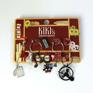 Studio Ghibli Kiki's Delivery Service 10-Piece Miss Witch Mismatch Earrings